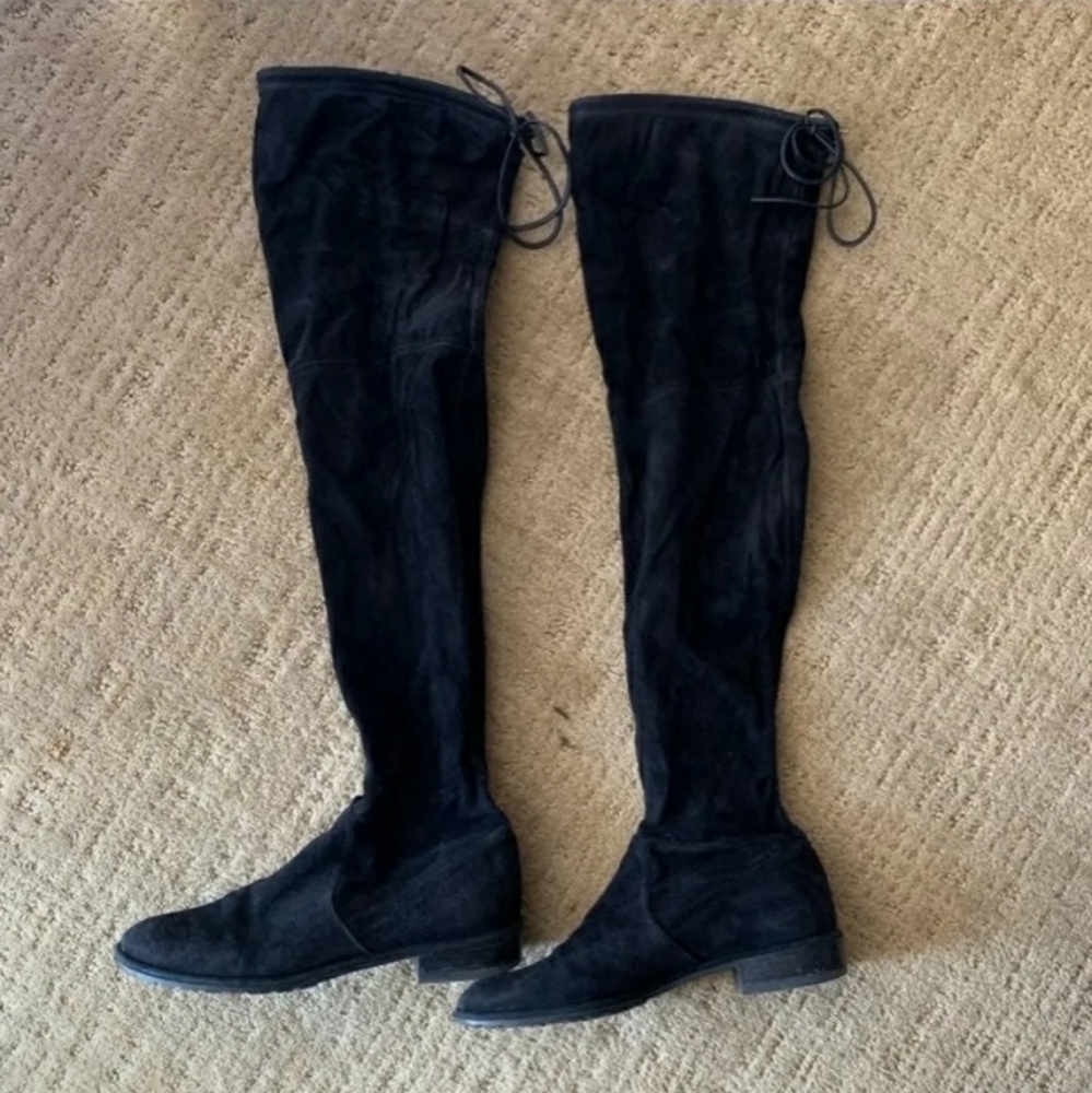 Stuart Weitzman Lowland Boots Black